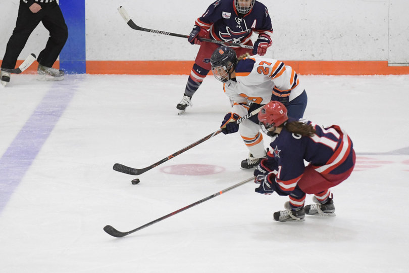 Victoria Klimek took her lone shot in the first period.