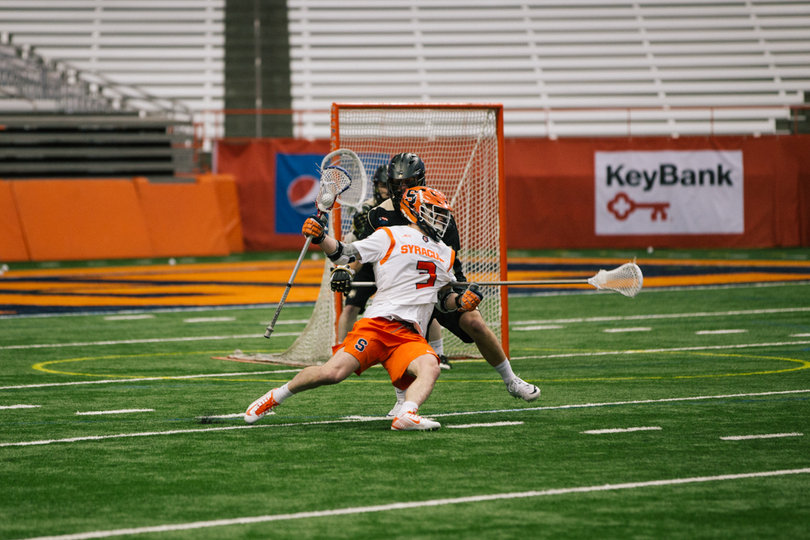 Junior Nate Solomon opened the scoring for the Orange.