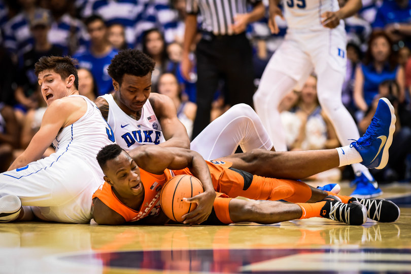 Bourama Sidibe didn't score, but did grab six boards.