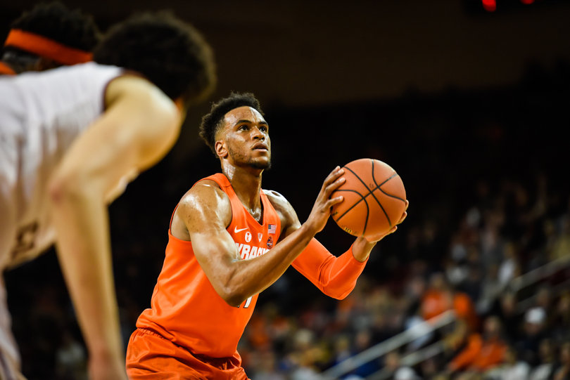 Freshman Oshae Brissett went 8-for-10 from the free-throw line and totaled 18 points.