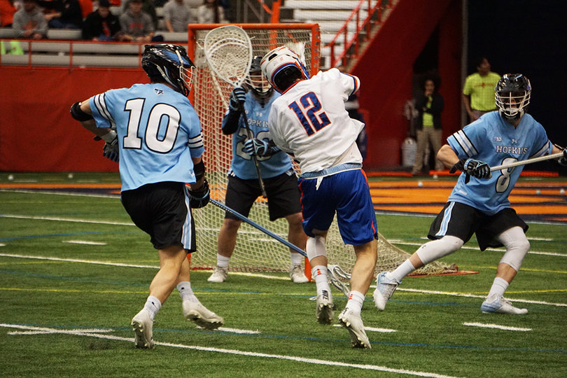 Jamie Trimboli was a bright spot for the Orange, scoring three goals.