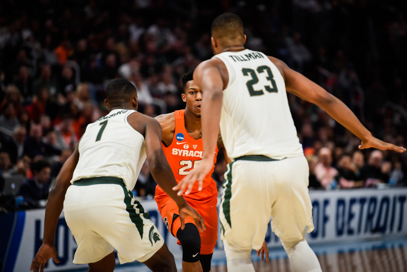 Sophomore guard Tyus Battle missed two step-back jumpers early in the game. But he drilled his final shot to help preserve the win.