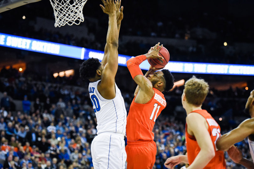 Brissett improved his finishing around the basket late in the season.