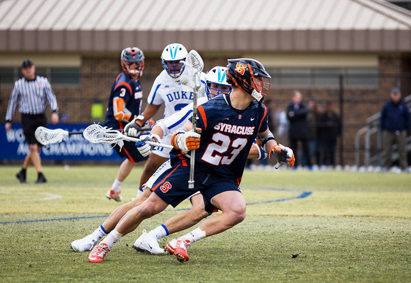 Tucker Dordevic scored a goal as part of Syracuse's offensive reawakening. 