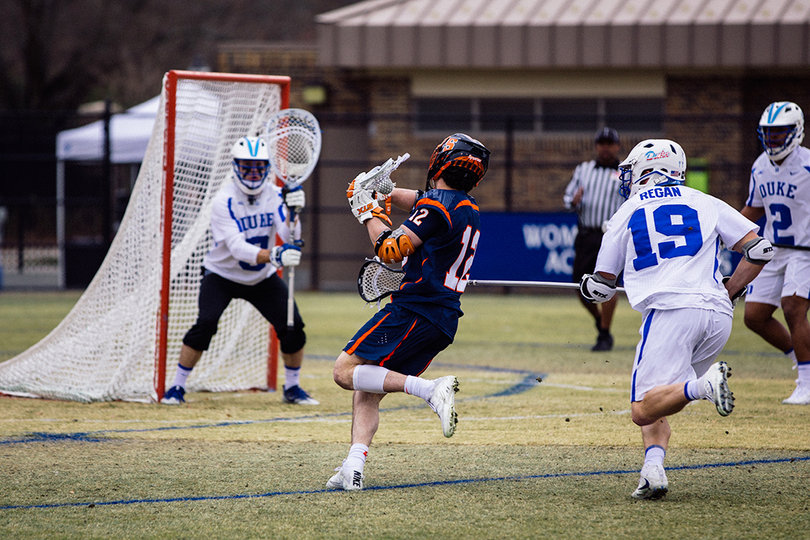 Syracuse took a total of 34 shots to score its 15 goals.