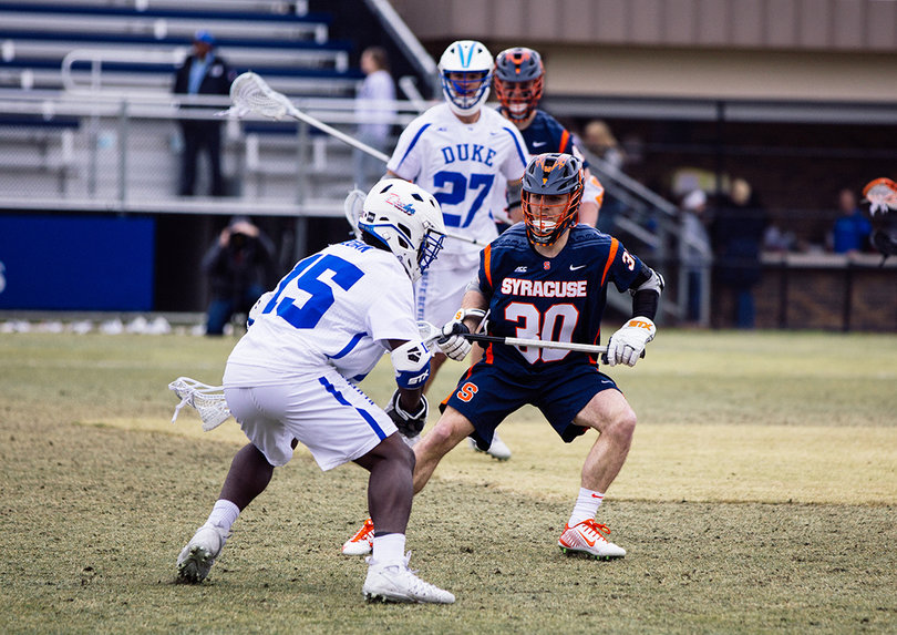 Syracuse held Duke to just two goals in the final quarter to comeback.