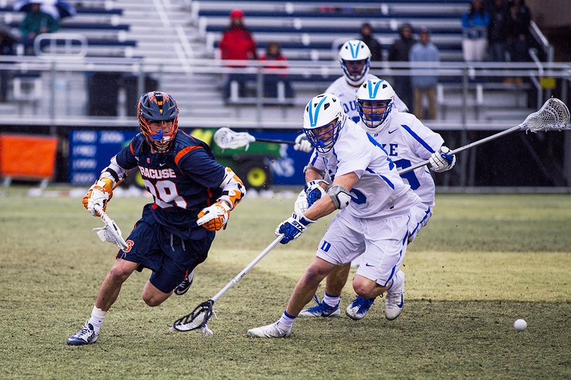 Duke did beat SU on groundballs with its 34 pickups to the Orange's 31.