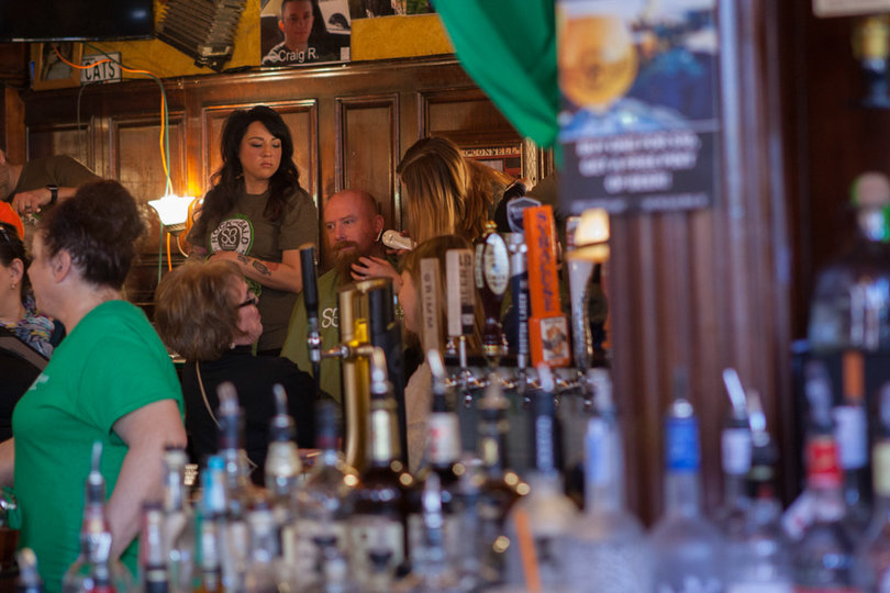 The event was hosted by Kitty Hoynes Irish Pub, a bar located in downtown Syracuse. It has hosted the event for the past 14 years.