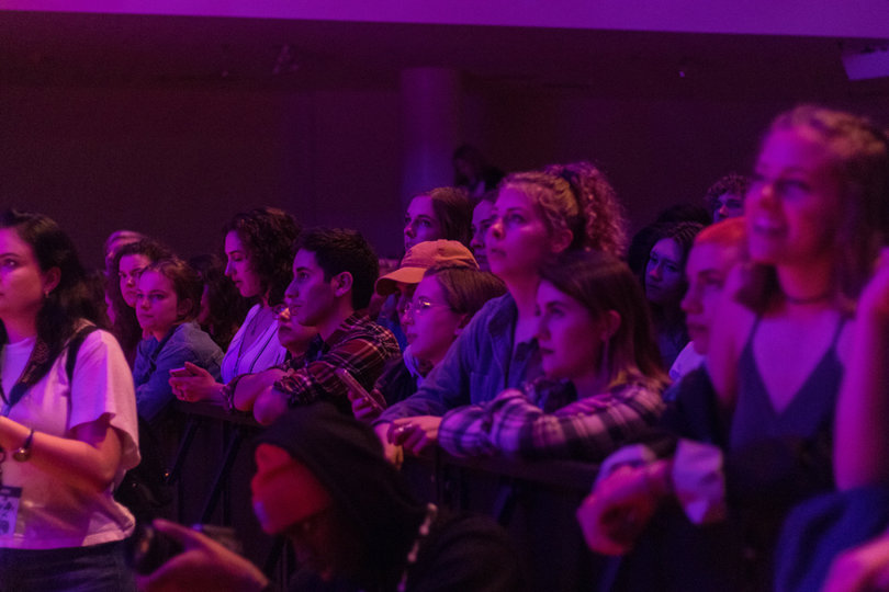 Students followed the music intensely, with many in attendance dancing and swaying to the sounds.
