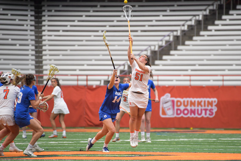 This was just Hawryschuk's second game as a collegian taking draws.
