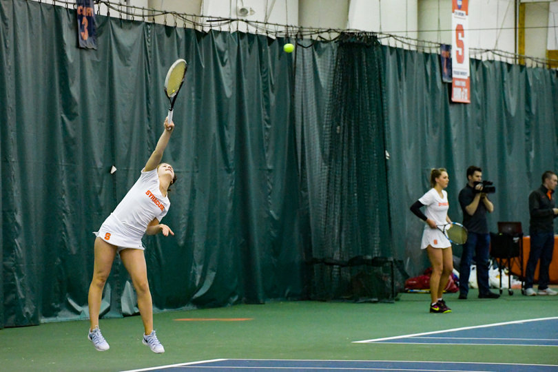 Sofya Golubovskaya won her second singles match in two sets.