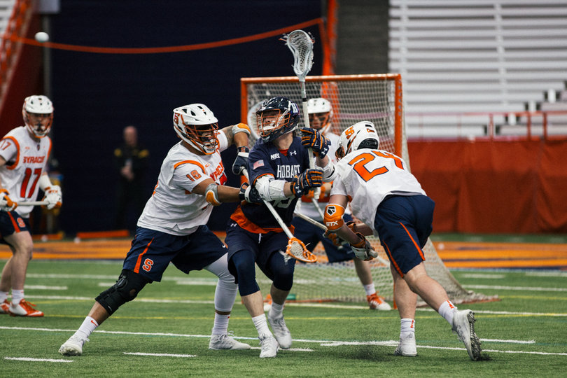 Syracuse caused 10 turnovers in the win. 