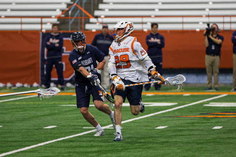 Stephen Rehfuss scored a game-high three goals. 