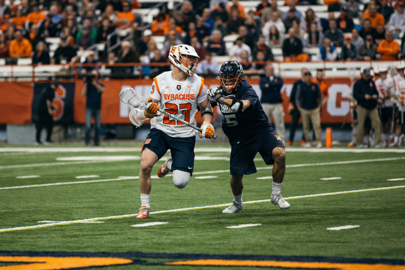 Dordevic, a freshman, has been a mainstay on the first midfield line for SU. 