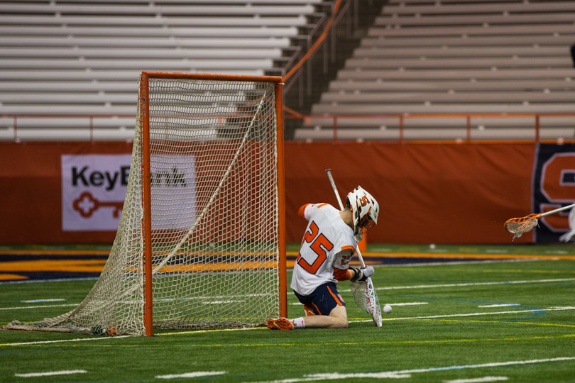 Madonna was awarded NCAA player of the week on Monday for his 13-save performance against Notre Dame. 