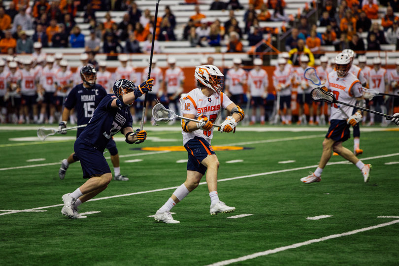 Trimboli fired off five shots in the game. 