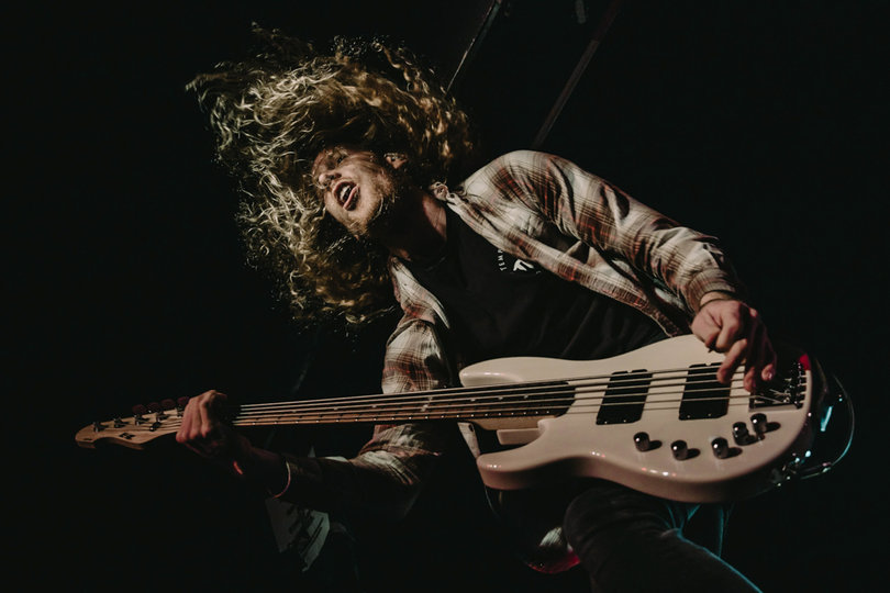 Shane Beecher is Tempting Fate's guitarist. The group released its single "I'd Rather Burn" in February. 