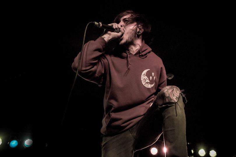 Oceans Ate Alaska, which hails from Birmingham, U.K., released its album "Hikari" in 2017. Jake Noakes is the band's vocalist. 