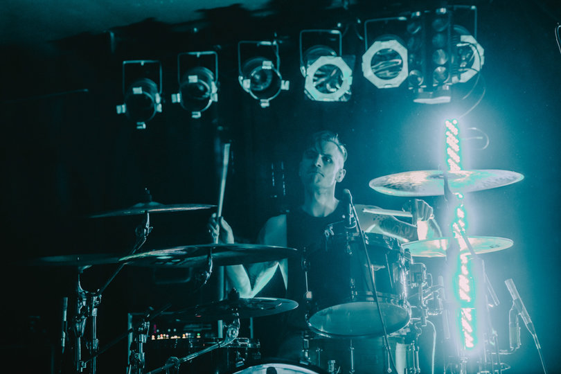David Puckett replaced Eric Choi as the drummer for We Came As Romans in 2016.