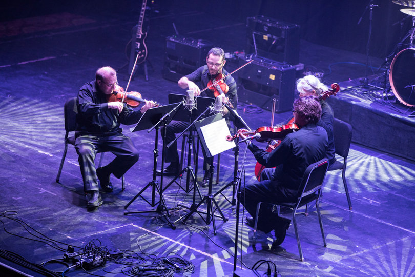 Symphoria was the opening act and played classic orchestral arrangements mixed with today’s popular hits.