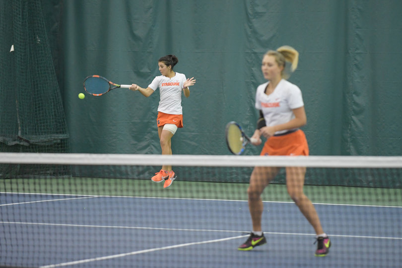 Ramirez and Knutson ranked No. 13 prior to their upset in doubles.