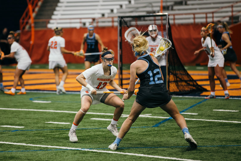 North Carolina's Ally Mastroianni tallied two shots in the game.