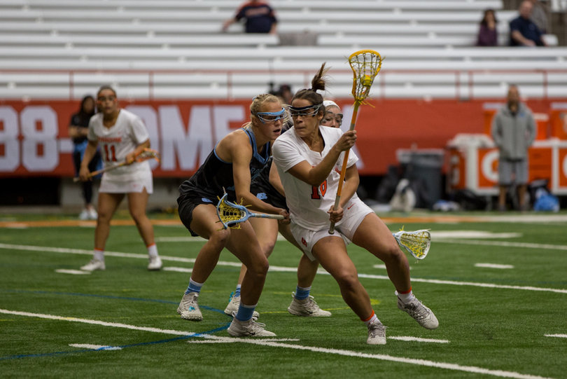 Neena Merola scored two goals for the Orange on Saturday.