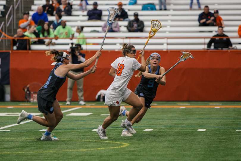 Merola put all four of her shot attempts on goal in the SU loss.