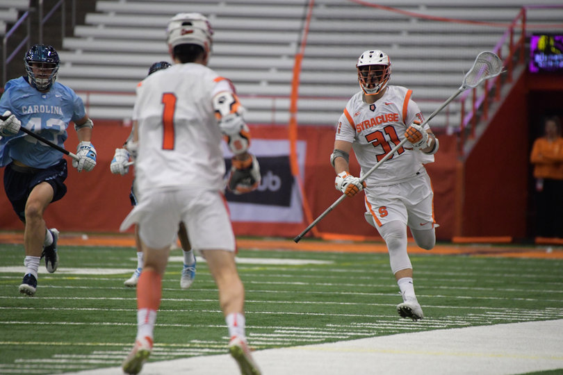 Nick DiPietro played for SU on the man-down. 