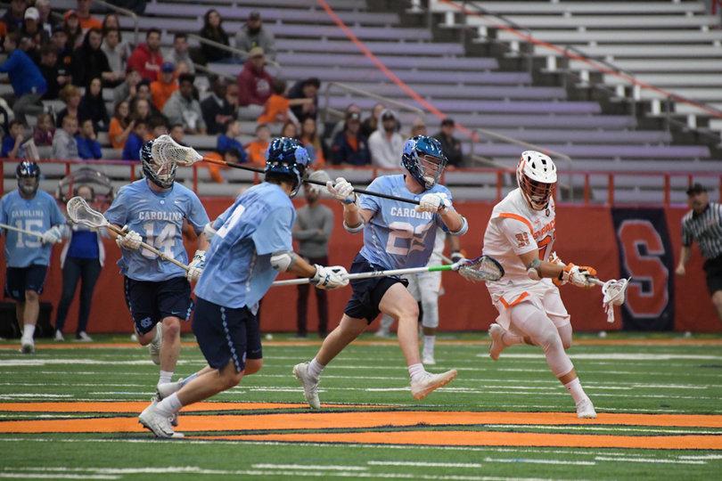 Varello credited wing play for the team's success at the faceoff X. 