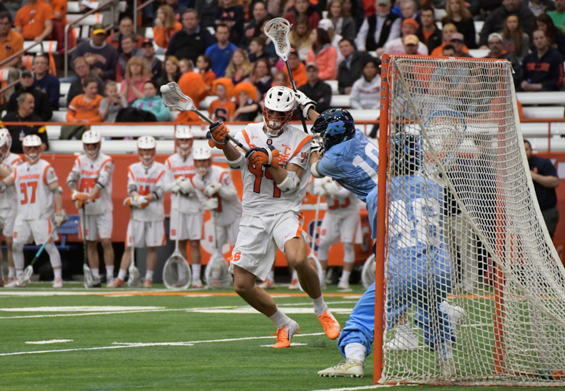 Senior midfielder Matt Lane scored two goals, tying his total mark for the season. 