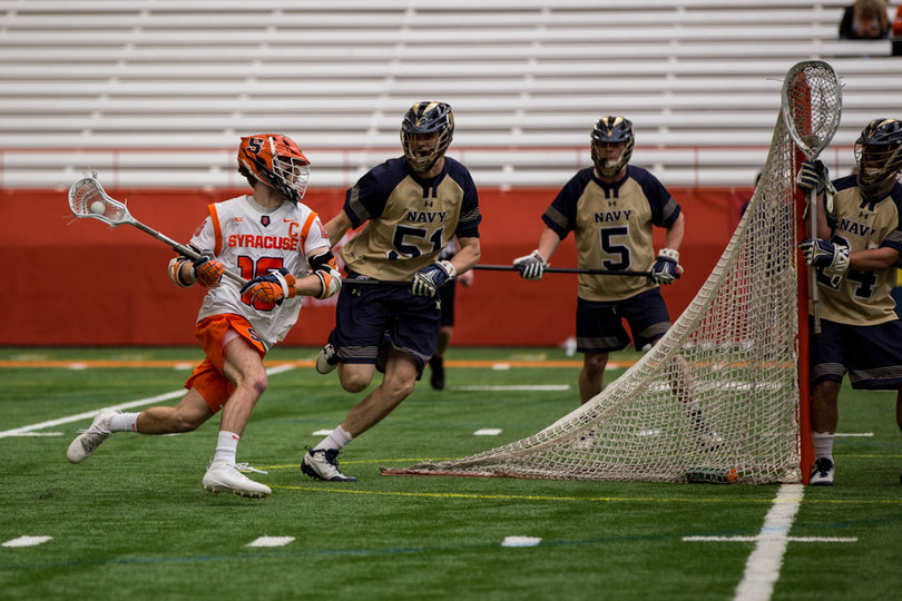 Ryan Simmons scored unassisted after running around the case. 