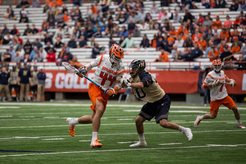 Senior Matt Lane plays often in man-up a unit which scored once. 