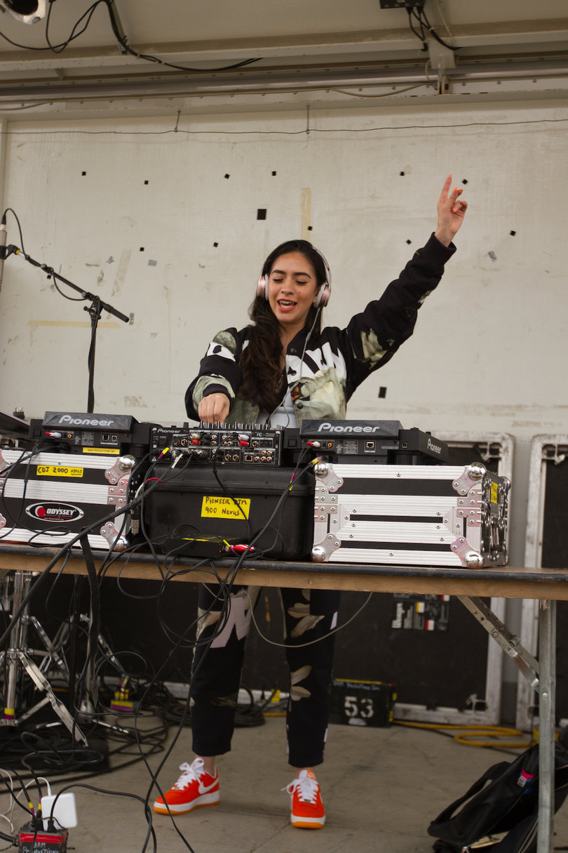 In 2016, DJ-producer Orange Calderón became the first woman to win a national DJ competition, taking home top honors at McDonald’s x Complex’s Annual ‘Flavor Battle’ DJ Tournament. 
