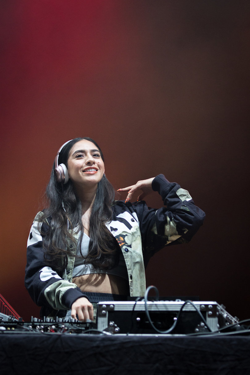 Orange Calderón is a Los Angeles-based DJ.
