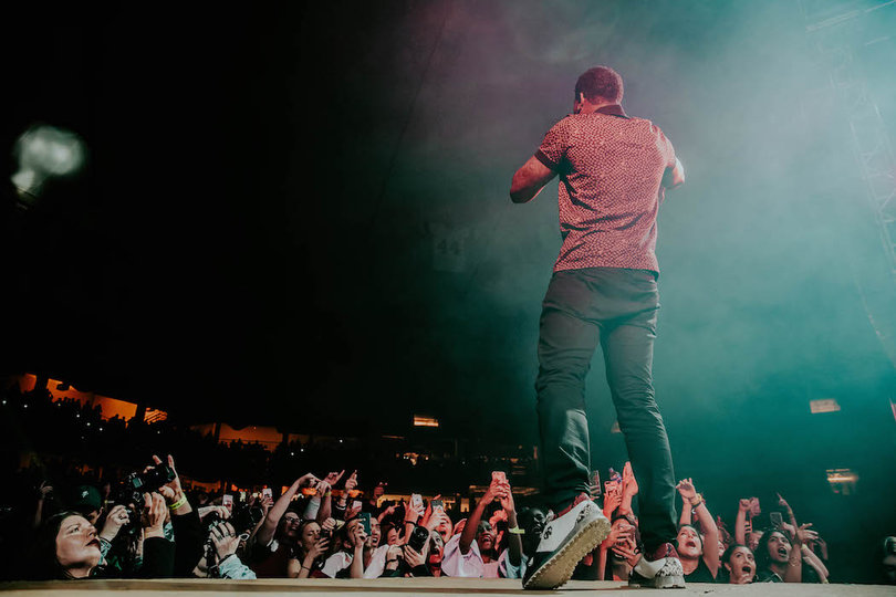 Gucci Mane also performed during Block Party.