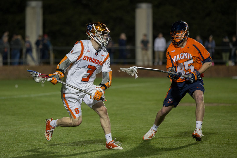 Solomon assisted on Syracuse's final goal of the game that brought SU within one.