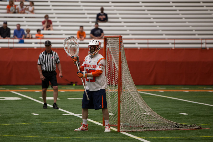 The redshirt senior allowed just five goals in over 53 minutes of play.