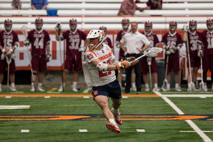 Tucker Dordevic shot twice, but couldn't find the net.