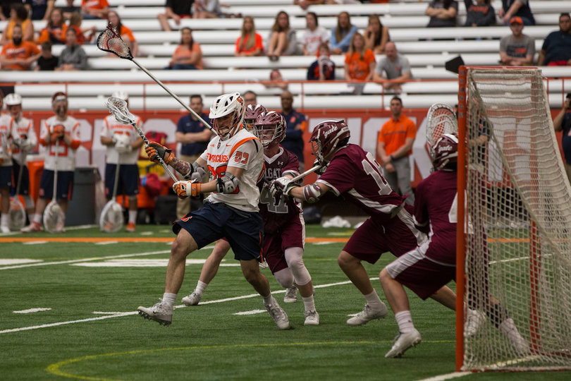Troy Lauder scored his first goal of the season in his third appearance.