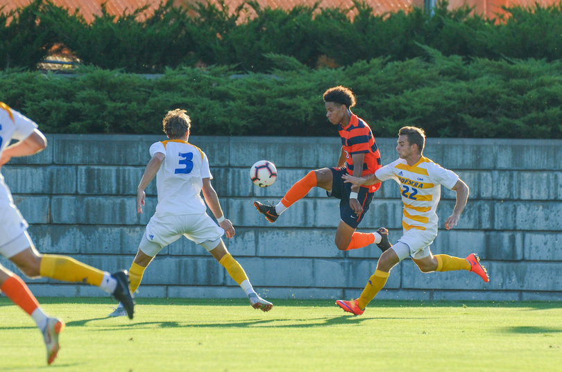 Tajon Buchanan had a career high two goals in SU's win.