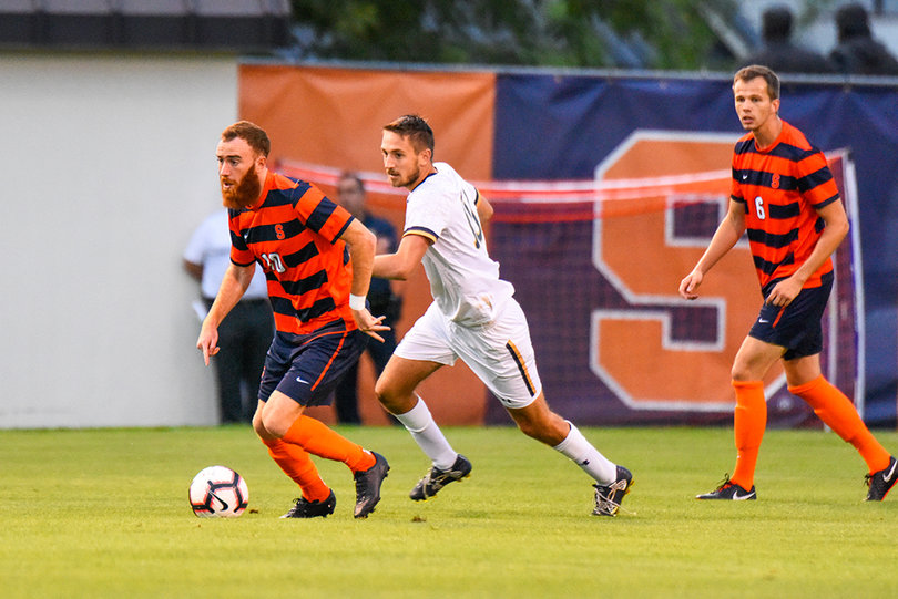 Hugo Delhommelle put one shot on target for the Orange on Friday. 