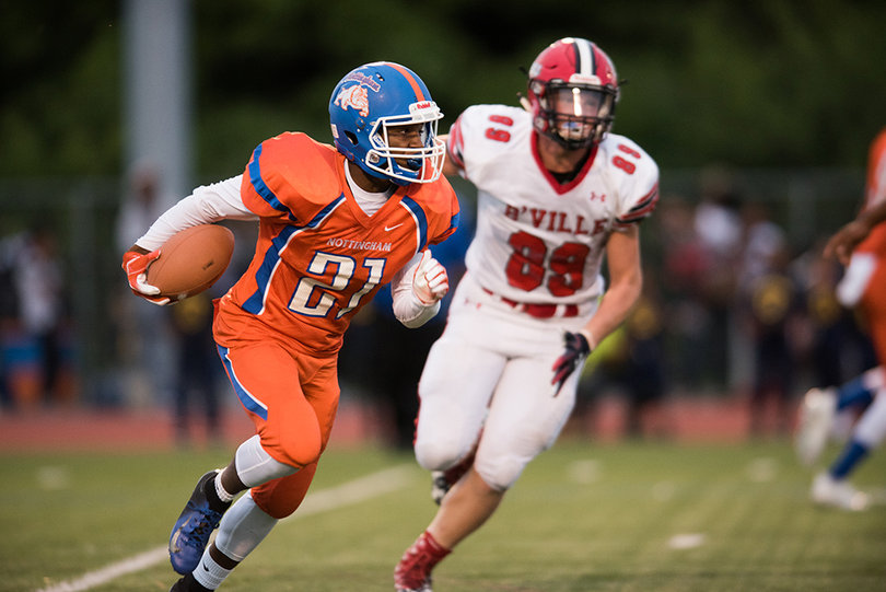Nellons finished with 18 yards rushing on his four totes.