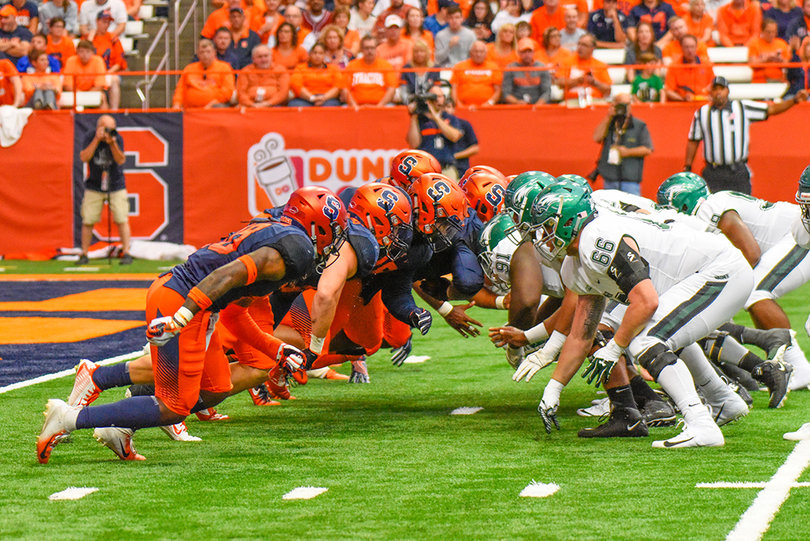 SU had two sacks in the game.