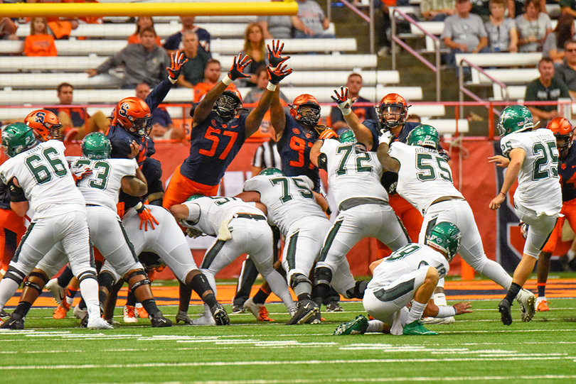 Syracuse's special teams chipped in and performed well in the win.