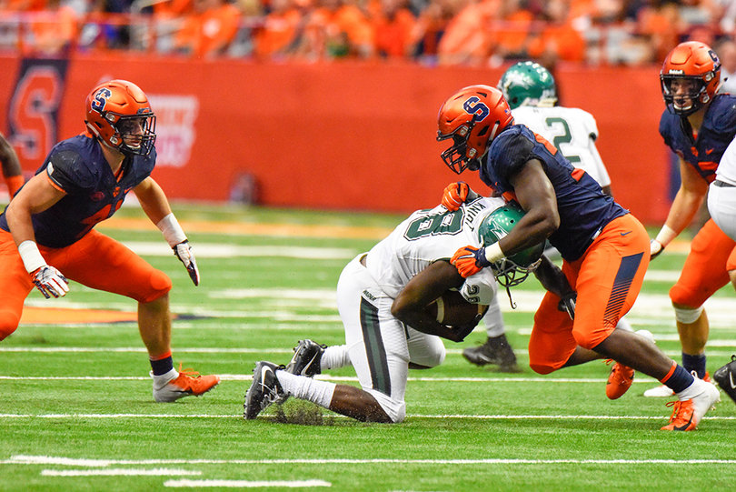 Wagner's offense only gained 283 yards against SU.