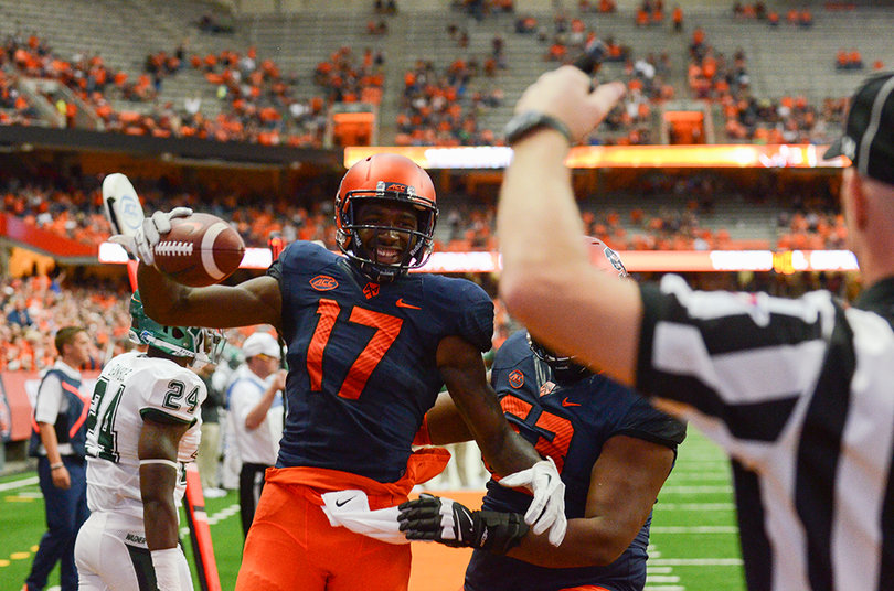 Jamal Custis had 41 receiving yards a week removed from a career-best performance.