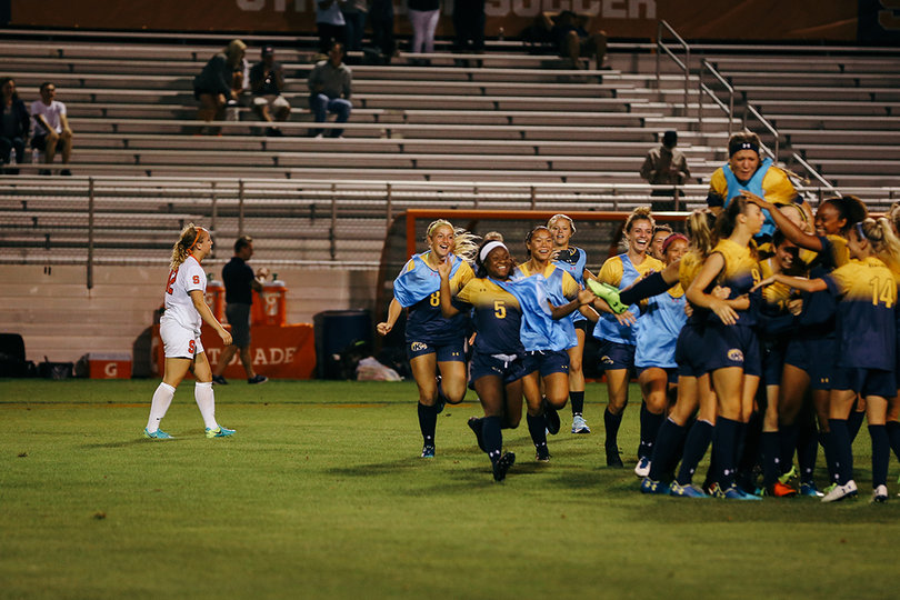 Kent State’s Isabelle Mihail's goal in the 103rd minute won the game for the Golden Flashes. 