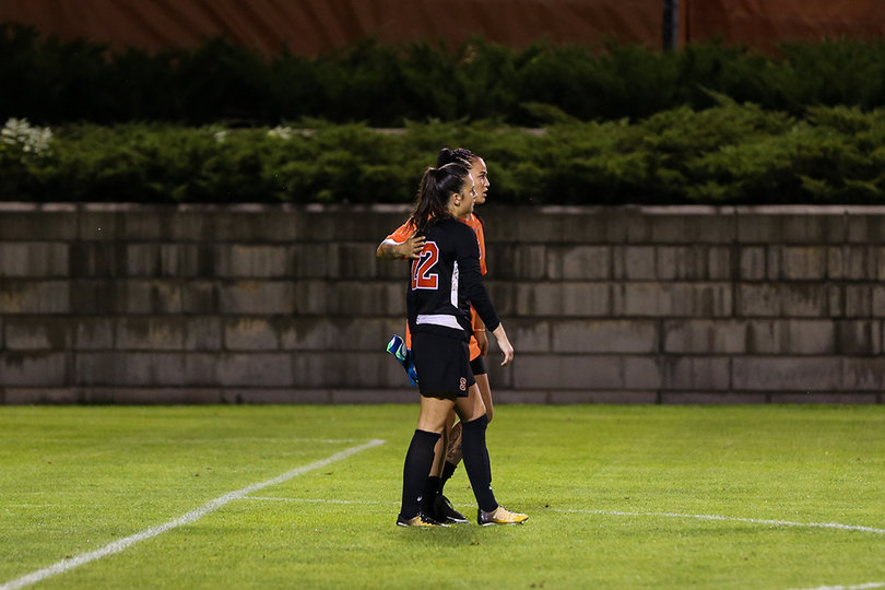 Knotted at one goal, the teams played into double overtime. 