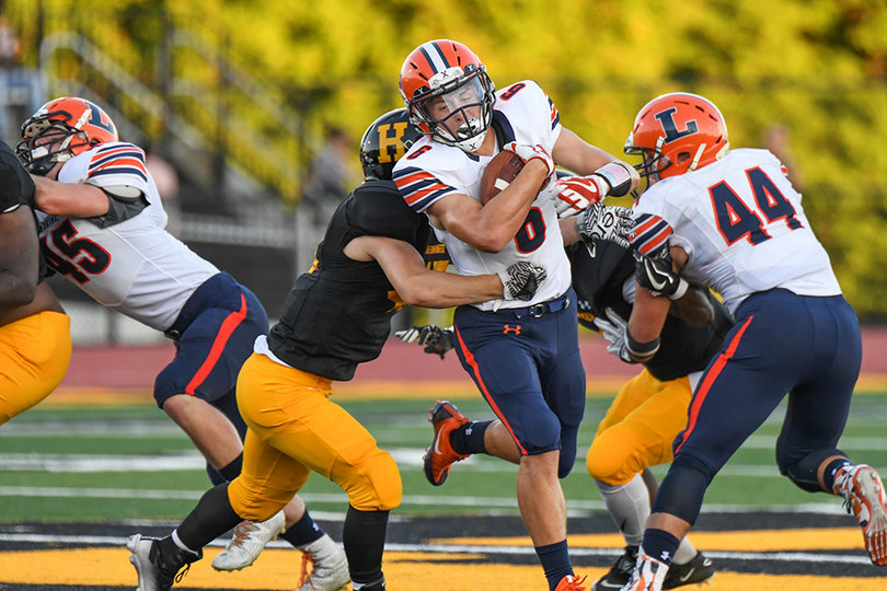 Clouthier proved tough to bring down, sliding out of tackles on multiple occasions.